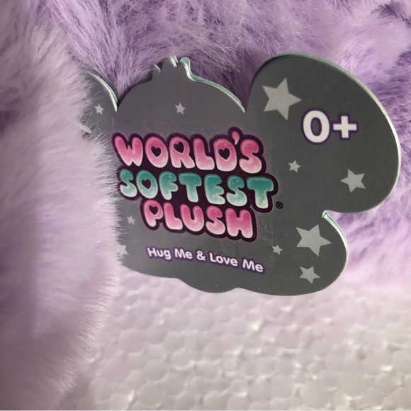 Beverly Hills Teddy Bear Co WORLDS SOFTEST PLUSH Stuffed Animal Pastel Unicorn - Picture 5 of 10